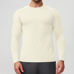 Camiseta deportiva para hombre de alta elasticidad, de secado rápido, bajo precio y alta calidad para gimnasio y deportes. - Product Image 1
