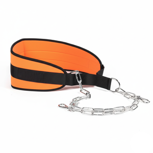 OEM New Arrival Fitness Safety Weightlifting Dip <b>Belts</b> Bodybuilding Strength Training Back Support Neoprene Non-Slip Heavy Duty - Product Image 3