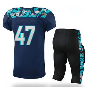 Uniforme de football américain haute performance, design flexible, tissu respirant, idéal pour les équipes scolaires, universitaires et de club. - Product Image 2