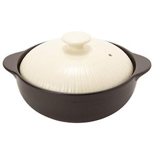 Olla de Cerámica Japonesa TAMAKI THERMATEC, Donabe, Apta para Cocina de Inducción, Gas y Microondas, con Tapa - Product Image 1
