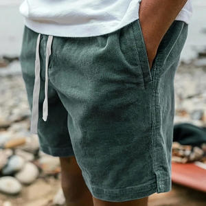 Shorts de sport vintage délavés à l'acide avec logo personnalisé, 100 % coton molletonné, écologiques, taille élastique, fournisseur en gros, usine - Product Image 4