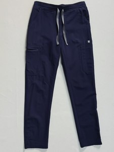 High Quality Cotton Blends Denim Medical Scrub <b>Sets</b> Comfortable Breathable Unisex Hospital Scrubs Customized Colors for <b>Doctors</b> - Product Image 5