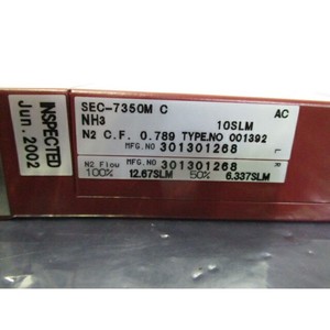 Contrôleur de débit massique Horiba STEC SEC-7350, MFC - Équipement et pièces semi-conductrices de renommée mondiale - Product Image 4
