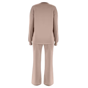 Casual solid hooded tracksuit for women Wholesale Customized Tracksuit for Women Sports Training and Jogging Wear - Product Image 2