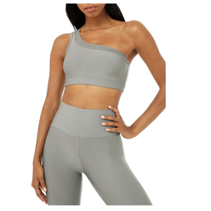 Conjunto de Yoga de Secado Rápido para Mujer, 2 Piezas, Antibacterial, Absorbente de Sudor, de Alta Calidad, Color Liso - Product Image 4