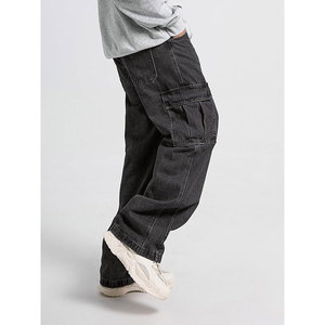 Pantalon cargo décontracté en tissu de coton doux au toucher, de qualité supérieure, multi-poches, tendance, pour l'extérieur - Product Image 3