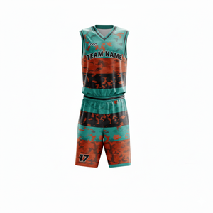 Conjunto de Uniforme de Baloncesto WARPRO Personalizado en Camuflaje Rosa, Sin Mangas, Absorbente de Humedad, Ropa Deportiva para Adultos Unisex, Venta al Por Mayor - Product Image 3