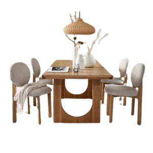 Juego de mesa de comedor de madera de teca maciza de la mejor calidad, juego de mesas de café y sillas, juego de mesa de comedor para comedor y restaurante - Product Image 3