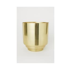 Venta al por mayor de fábrica: Tarro de metal redondo dorado personalizado para velas de aromaterapia, tarro de acero inoxidable - Product Image 1