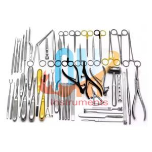 Ensemble d'instruments de rhinoplastie en acier inoxydable de qualité médicale, manuels, MOL, haute qualité, instruments de chirurgie plastique de qualité OR, fabrication allemande - Product Image 1