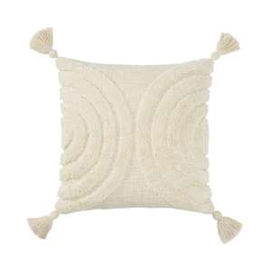 100% Cotton Hand Tufted Cushion Cover | Boho Decorative Pillow Cover with Tassels | Custom Wholesale Sofa Cushion Covers - Product Image 6