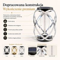 Lanterne solaire pour tombes, tube lumineux LED en verre cylindrique pour Znicz Solarny, programmes d'achat en gros et d'importation pour acheteurs