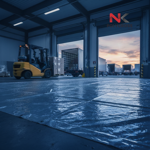 Lona de Seguridad para Almacenamiento Exterior a Largo Plazo, Impermeable, Resistente al Viento y al Polvo, para Mercado de Exportación - Product Image 1