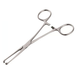 Pinces à tissus Allis en acier inoxydable, manuelles, réutilisables, pour la chirurgie, ensemble d'instruments médicaux - Product Image 6