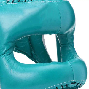Protector de Cabeza para Boxeo Juvenil, Protector de Cabeza con Logotipo Personalizado, Protector de Cabeza de Cuero de Alta Calidad para Boxeo y Entrenamiento - Product Image 3
