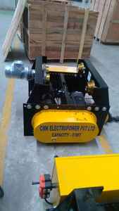 Polipasto Eléctrico de Cable de 10 Toneladas con Carro, Equipo de Elevación de Materiales de Alta Resistencia, Elevación de 6 Metros, Marca CMK, 415V CA Industrial - Product Image 3