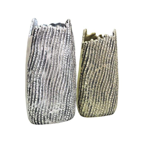 Golden Color With Black Spots Metal Flower <b>Vases</b> of Top Quality Decorative - Product Image 6