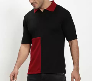 Prix de gros – Nouveaux polos décontractés à manches courtes pour hommes, style mode personnalisé, en jersey uni, anti-plis, grandes tailles - Product Image 5