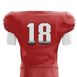 Tissu 100 % polyester, uniforme américain, léger et respirant, idéal pour les mouvements rapides et les matchs intenses. - Product Image 5