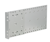 RDEKONO Boîtier Électrique Industriel Extérieur en Aluminium, Coffret à Outils, Boîte de Protection IP42, Sous-rack, Poignée d'Extraction, Rail de Guidage
