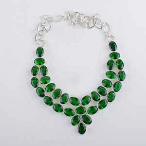 โครเมียมไดโอไซด์จี้เงินสเตอร์ลิงผู้หญิงเครื่องประดับเด็กทำด้วยมือของขวัญแฟชั่นหรูหราอุปกรณ์เสริมคุณภาพสูงคลาสสิก - Product Image 2