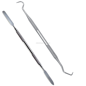 Juego de Instrumentos Quirúrgicos Dentales Manuales de Acero Inoxidable con Empuñadura Moleteada, Herramientas Dentales de Clase I para Procedimientos Orales - Product Image 2