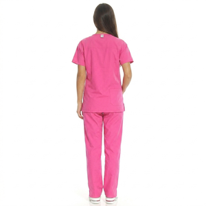 Unisex Spandex/Polyester Woven Hospital Nursing <b>Scrub</b> Set IBUF Low Price Custom Logo 3 Pocket Nurse Pants Multi Cargo Spot Stock - Product Image 4