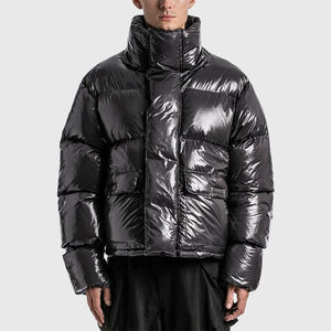 OEM Custom Printed Men Puffer Jacket Outdoor <b>Bubble</b> <b>Coat</b> Winter Warm Padded Jacket - Product Image 3