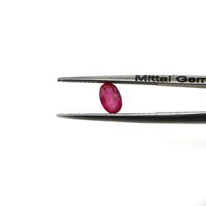 Rubis naturels de Bangkok, ovales calibrés 4x6mm, pierres précieuses facettées naturelles, prêtes à l'emploi pour la création de bijoux - Product Image 2