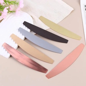 EMERY Lime à ongles incurvée dorée, argentée, rose, polissoir jetable pour soin des ongles, double face, grain 100, 9 cm - Product Image 6