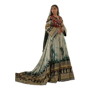 2026 Afghani <b>Dress</b> Women Traditional Kuchi Embroidered Wedding <b>Dress</b> Bohemian Loose Fit Full Sleeve Casual <b>Dresses</b> Available - Product Image 1