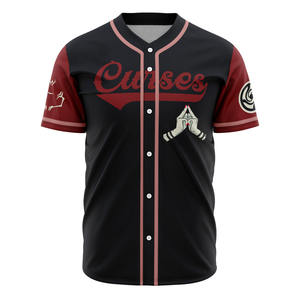 Maillot de baseball réversible en maille rayée pour femmes et hommes, personnalisable avec un design sur mesure - Product Image 1
