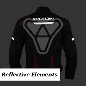 Vêtements de sport courts légers toutes saisons pour hommes approuvés CE Veste de moto en textile imperméable et respirant grande taille - Product Image 5