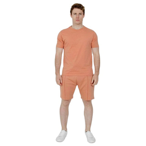 Novedades 2026, Conjuntos de Shorts de Dos Piezas para Hombre, Tallas Grandes, con Logotipo Personalizado, Conjunto de Verano a la Moda para Hombre - Product Image 6