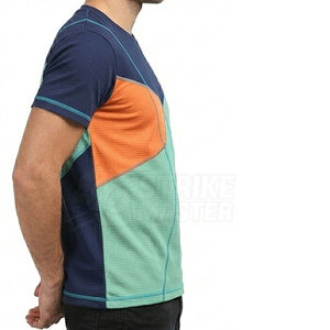 เสื้อยืดผู้ชายโลโก้แบบกำหนดเอง สีสันปรับแต่งได้ ผ้าฝ้ายถัก 100% ดีไซน์เรียบง่าย สวมใส่สบาย คุณภาพสูง ระบายอากาศได้ดี ผลิตในประเทศปากีสถาน - Product Image 3