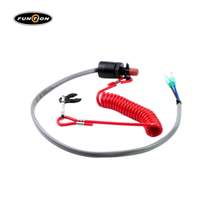 Produit de qualité, sécurité garantie, interrupteur d'arrêt d'urgence marin FE-B1906, idéal pour le remplacement d'un interrupteur d'arrêt de moteur hors-bord - Product Image 2