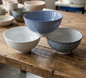 Bol en céramique rond de luxe de 300 mm de diamètre, coloré, en paille de blé biodégradable, respectueux de l'environnement, fabriqué sur mesure en usine - Product Image 5
