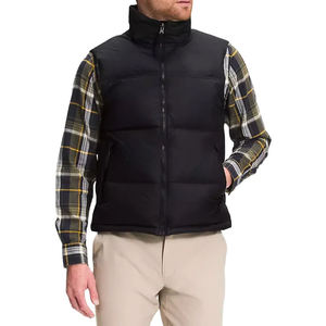 Gilet matelassé d'hiver personnalisé, décontracté, entièrement zippé, sans manches, rembourré, unisexe, imperméable, respirant à l'avant - Product Image 2