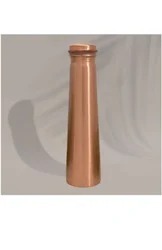 Bouteille d'eau Radhe Enterprises Premium en cuivre brun 1000 ml, design classique écologique personnalisé, portable pour les voyages et les activités de plein air - Product Image 5