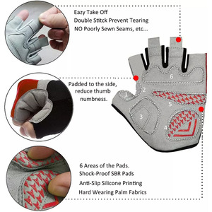 OEM Motorcycle Racing Gloves Manufacturer | Custom Logo Leather Riding Gloves | Wholesale Protective Motorbike Gloves Supplier - Product Image 3