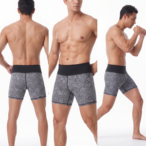 Custom Printed <b>Men</b> <b>Base</b> <b>Layer</b> <b>Shorts</b> Low Elastic Waist Gym Workout Slimming <b>Shorts</b> Yoga Fitness <b>Men</b> Compression <b>Shorts</b> - Product Image 5