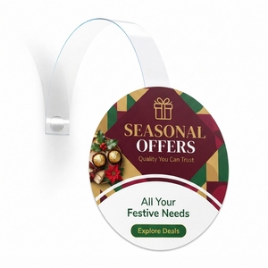 Étiquette publicitaire en PVC pour étagère de supermarché, présentoir promotionnel de détail, panneau marketing de point de vente, marqueur d'étagère, qualité alimentaire sans BPA - Product Image 6