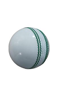 Pelota de Cricket de Cuero de Alta Calidad Cosida a Mano para Entrenamiento Intenso, Personalizable, Pelota de Cricket de Cuero Blanco de la Mejor Calidad - Product Image 6