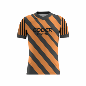 Camisetas y Pantalones Cortos de Fútbol Tailandeses Personalizados, Uniformes Deportivos Transpirables para Adultos, Ecológicos, de Secado Rápido, 100% Poliéster - Product Image 1