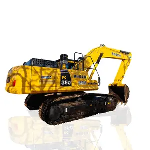 حفار ومعدات بناء ومعدات حفر مستعملة Komatsu PC350-7 يابانية أصلية، حفارات مجنزرة للبيع في المخزون