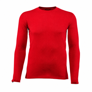 Wholesale <b>Mens</b> Thermal Waffle Long Sleeve V-neck Compression Slim Knitted Quick Dry Athletic Gym Workout Base Layer Sportswear - Product Image 1