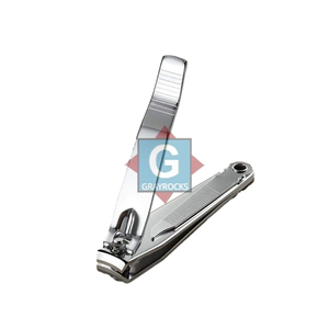 Coupe-ongles en acier inoxydable 12,5 mm à mâchoires larges, lame plate, pointe arrondie, durable, pour usage manuel, outil de soin personnel pour adultes - Product Image 1