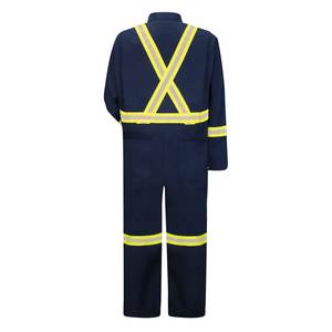 Combinaison de sécurité réfléchissante haute visibilité de qualité supérieure, protection renforcée, vêtements de travail industriels - Product Image 2