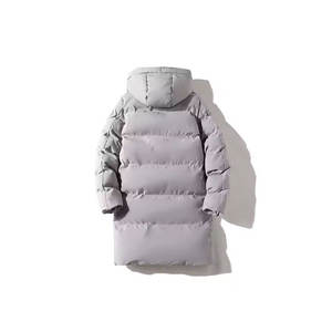 Venta al por mayor de los hombres Abrigo acolchado cálido logotipo personalizado prendas de vestir exteriores de invierno al aire libre de los hombres burbuja chaqueta al aire libre ropa al aire libre chaqueta acolchada - Product Image 6