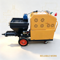 Machines à projeter du mortier professionnelles 220V avec une précision de pulvérisation fiable pour le traitement des surfaces de construction